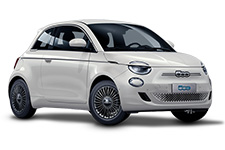 Fiat 500 hire vehicle