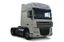 44 Tonne Sleeper Truck hire vehicle